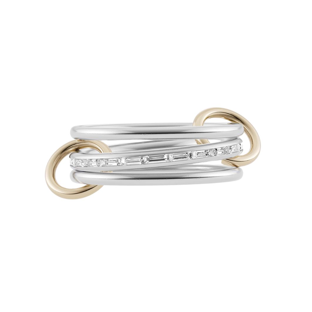 Spinelli Kilcollin 18kt White Gold and Diamond Hume Ring